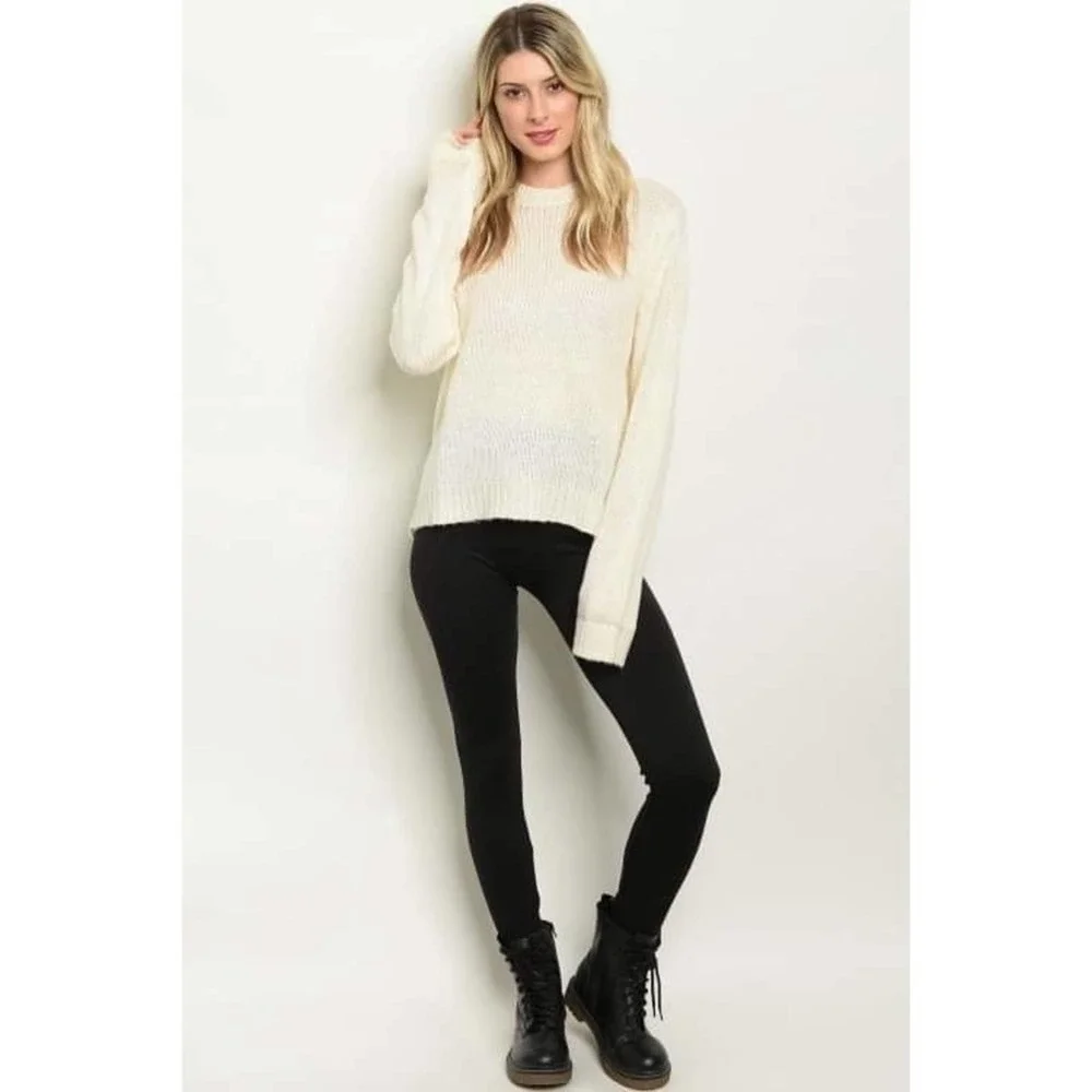 Winter Fleece Leggings Black - Picture 2 of 4